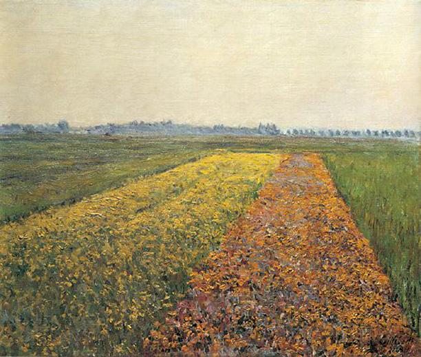 Gustave Caillebotte The Yellow Fields at Gennevilliers